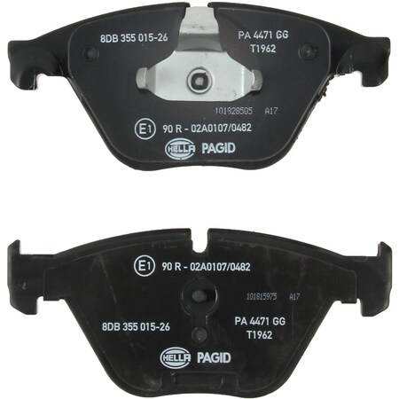 Pagid Brakes Disc Brake Pad, 355015261 355015261